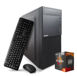 PC AMD RYZEN 5 5600G 16GB 500GB SSD GABINETE KIT