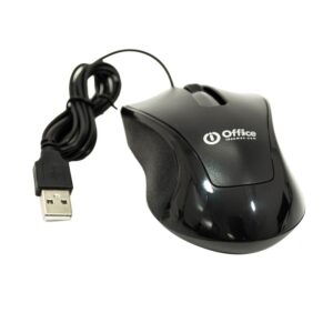 MOUSE USB M203 NEGRO OFFICE
